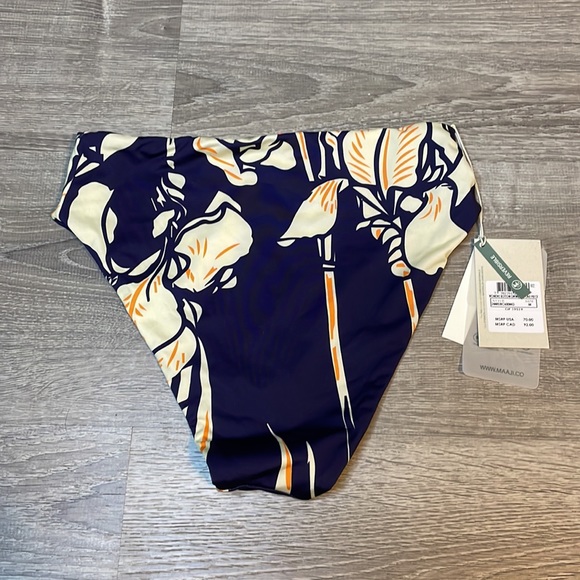 Marina Women's Standard Rise/HIGH Leg Bottom, Black, M nwt - Picture 3 of 4